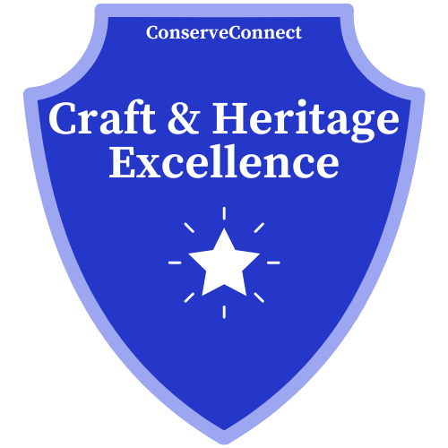 Craft and Heritage Excellence recognition badge